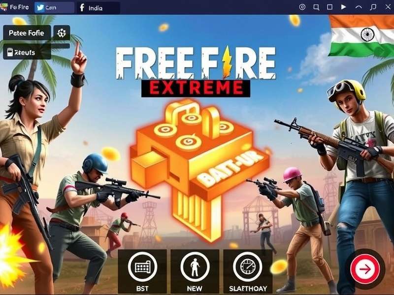 Free Fire Extreme Gameplay in India